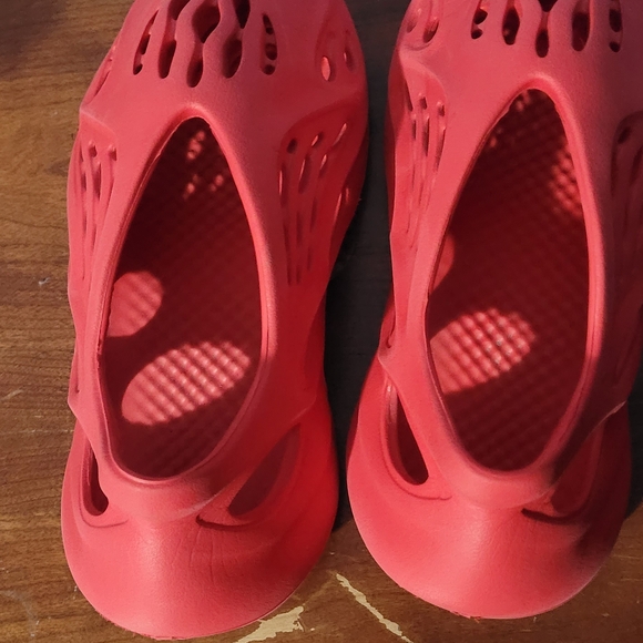 Yeezy Red Sandals
